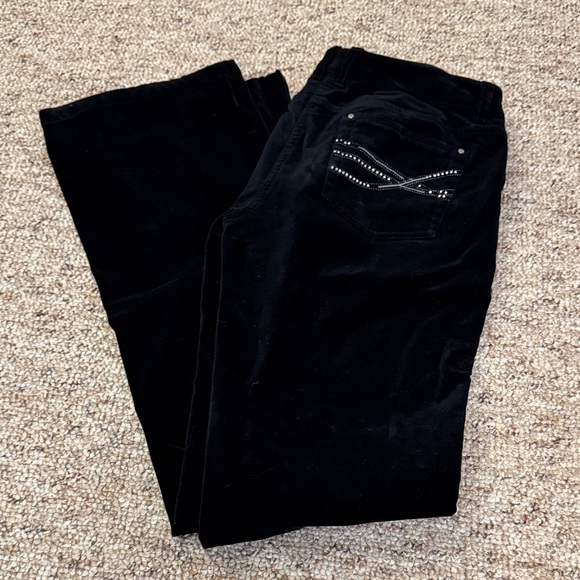White House Black Market Pants - White House Black Market Elegant velvet Boot cut Pants